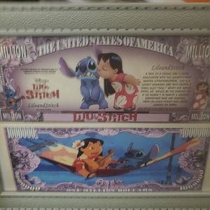 Lilo and stitch framed